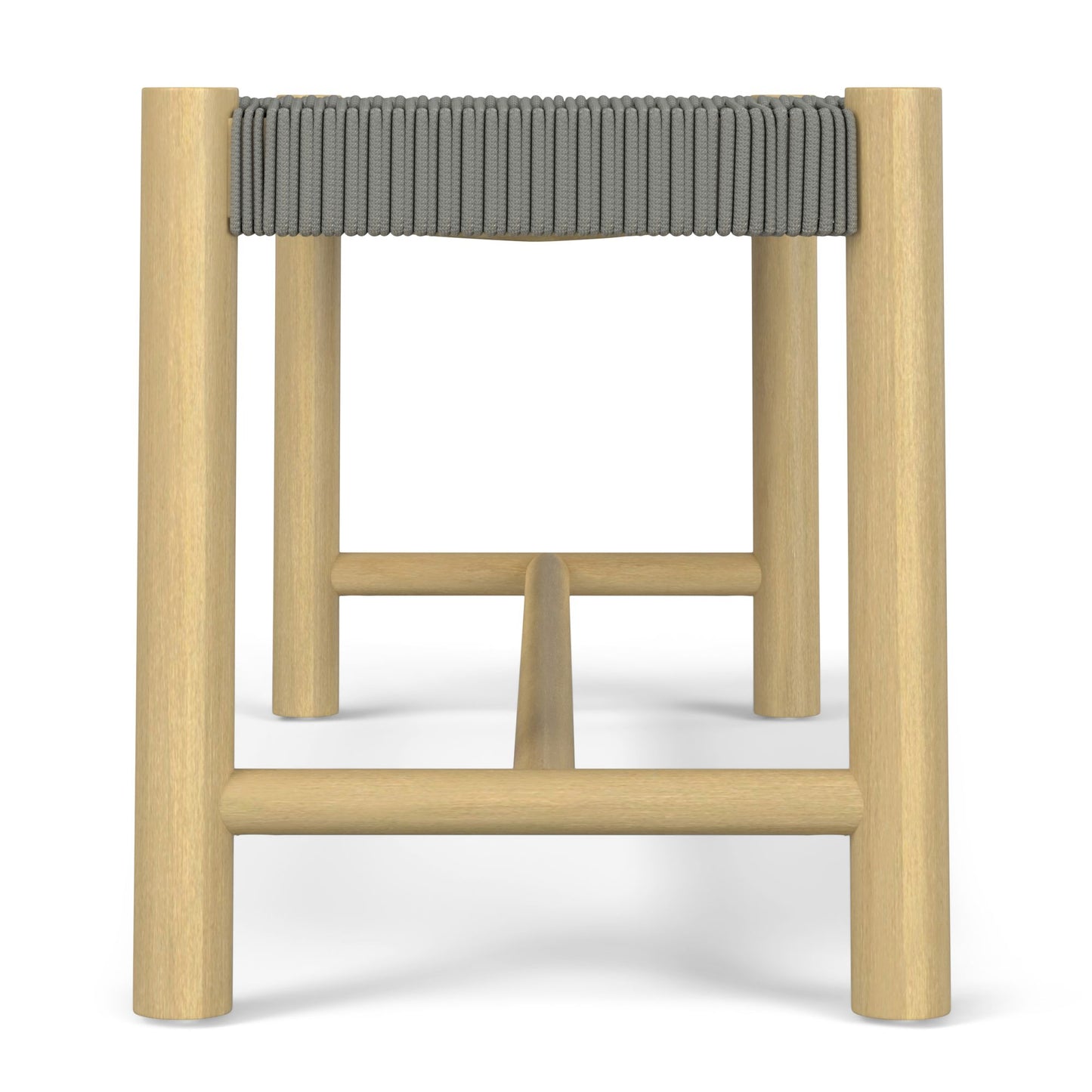 Dahlia - Outdoor Indoor Bench - Grey image 3