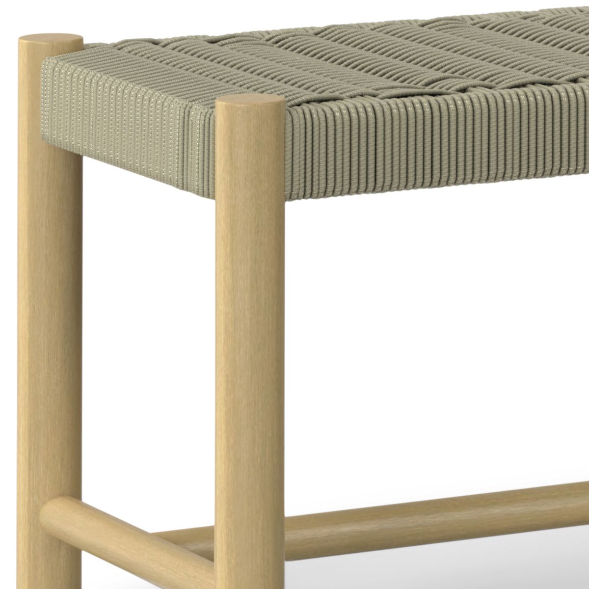 Dahlia - Outdoor Indoor Bench - Natural Taupe image 4