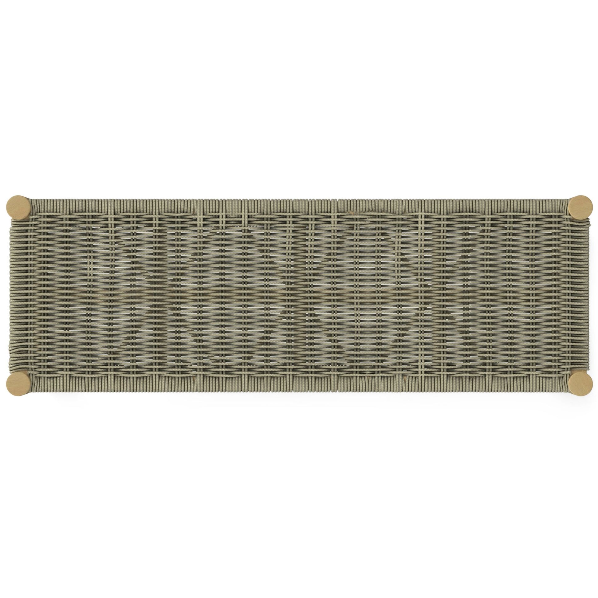 Dahlia - Outdoor Indoor Bench - Natural Taupe image 2