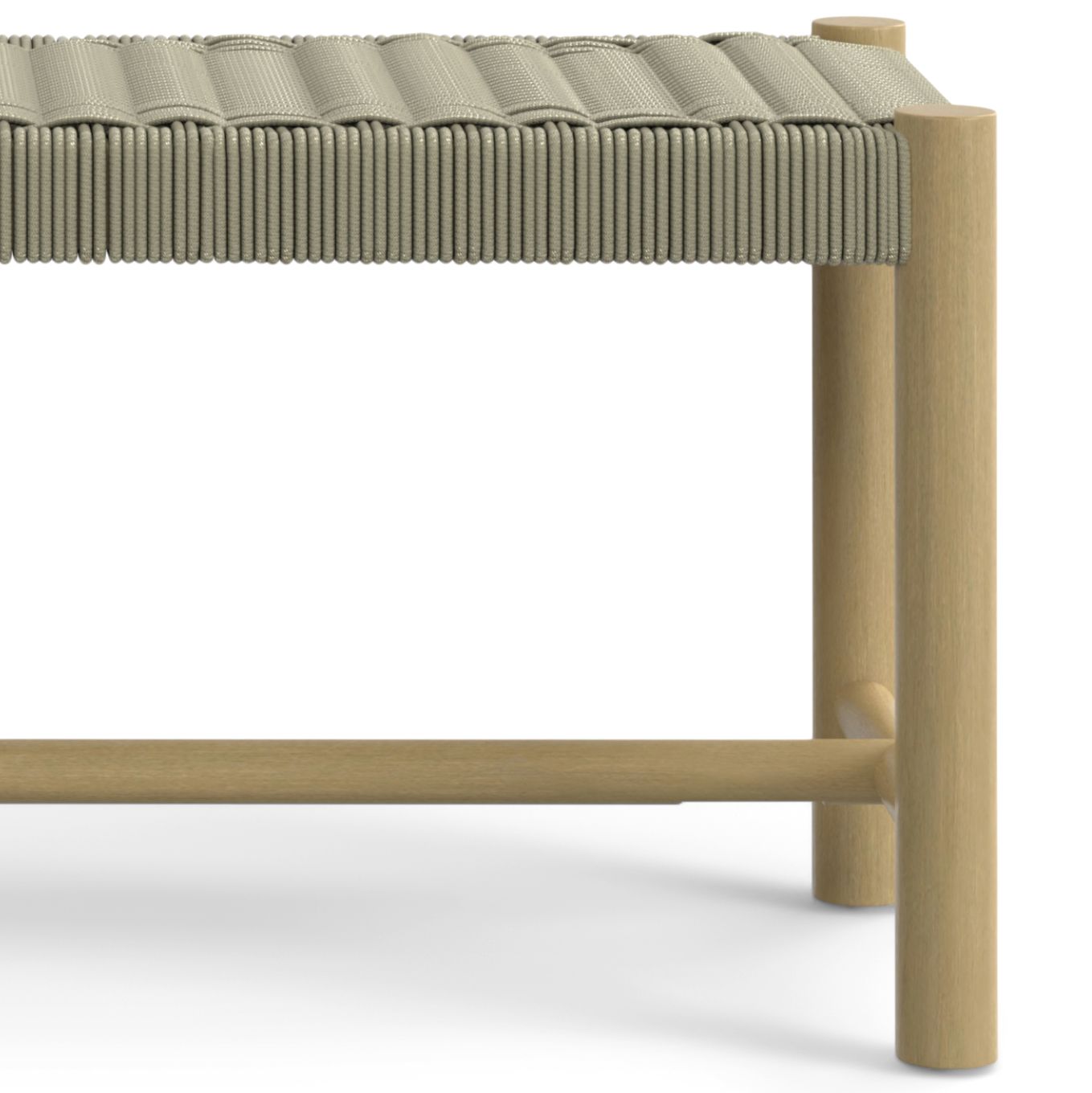 Dahlia - Outdoor Indoor Bench - Natural Taupe image 6