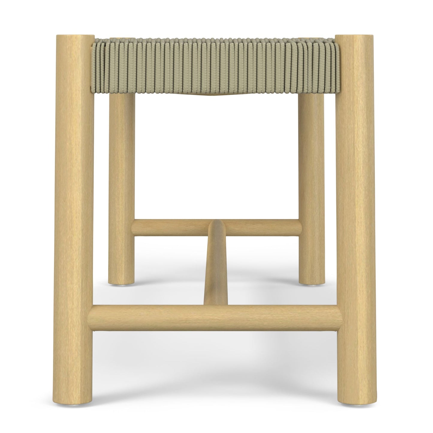 Dahlia - Outdoor Indoor Bench - Natural Taupe image 3