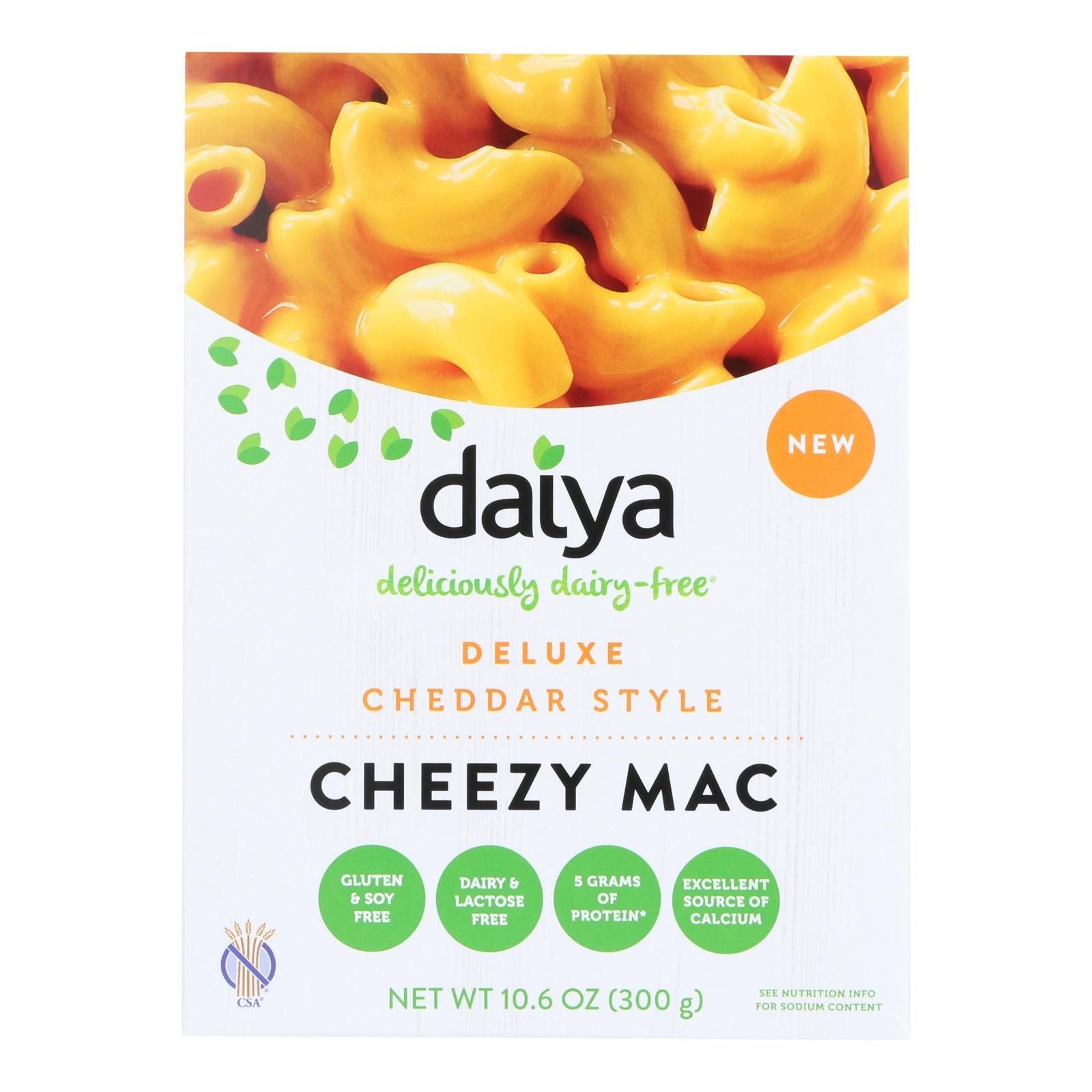 Daiya Foods - Cheezy Mac Deluxe - Cheddar Style - Dairy Free - 10.6 Oz. - Case Of 8 image 4
