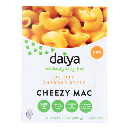 Daiya Foods - Cheezy Mac Deluxe - Cheddar Style - Dairy Free - 10.6 Oz. - Case Of 8 image 4