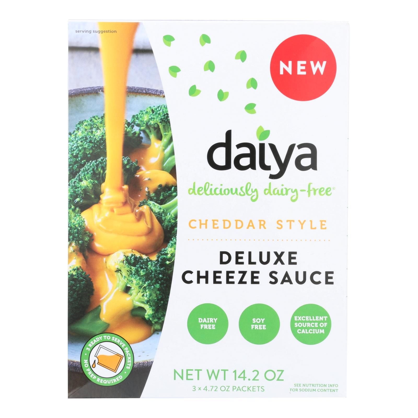 Daiya Foods - Dairy Free Cheeze Sauce - Cheddar Style - Cs Of 8 - 14.2 Oz. image 1