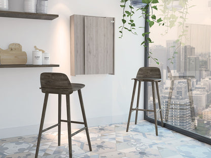 Dalton Foldable Table with Base and Shelves image 5