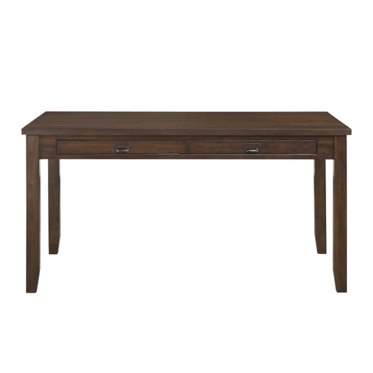 Dark Cherry Finish Dining Table with 4 Drawers 1pc Transitional Style Wooden Funiture Dining Kitchen Table image 1