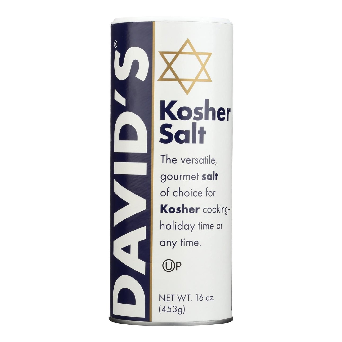 David's Kosher Salt - Case Of 12 - 16 Oz image 1