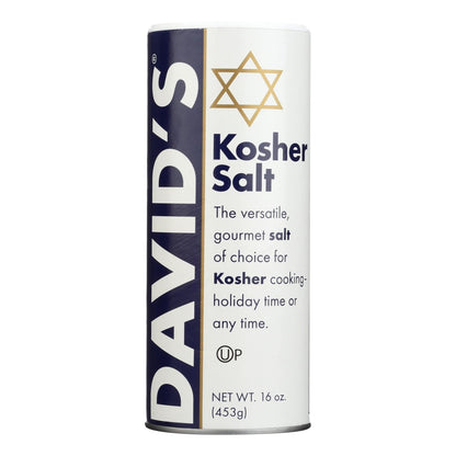 David's Kosher Salt - Case Of 12 - 16 Oz image 1
