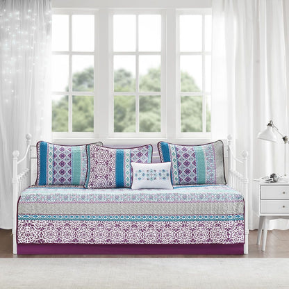 Daybed 6 Piece Boho Reversible Daybed Set image 4