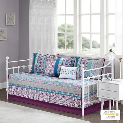 Daybed 6 Piece Boho Reversible Daybed Set image 7