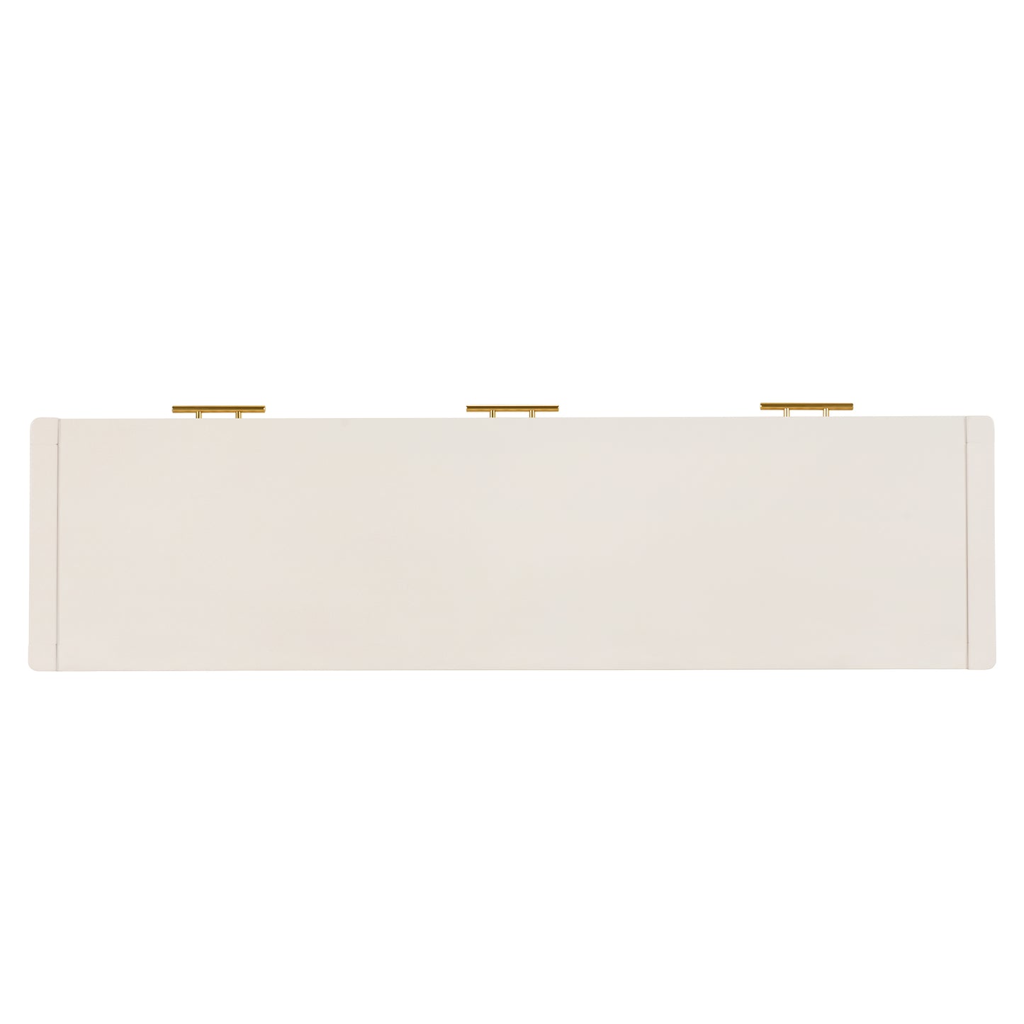 U_STYLE 60" Painted Console Table with 3 Drawers,Wooden Entryway Table with Storage Shelf, Farmhouse Sofa Table for Living Room, Hallway,Entryway, Foyer, Corridor(Beige) image 6