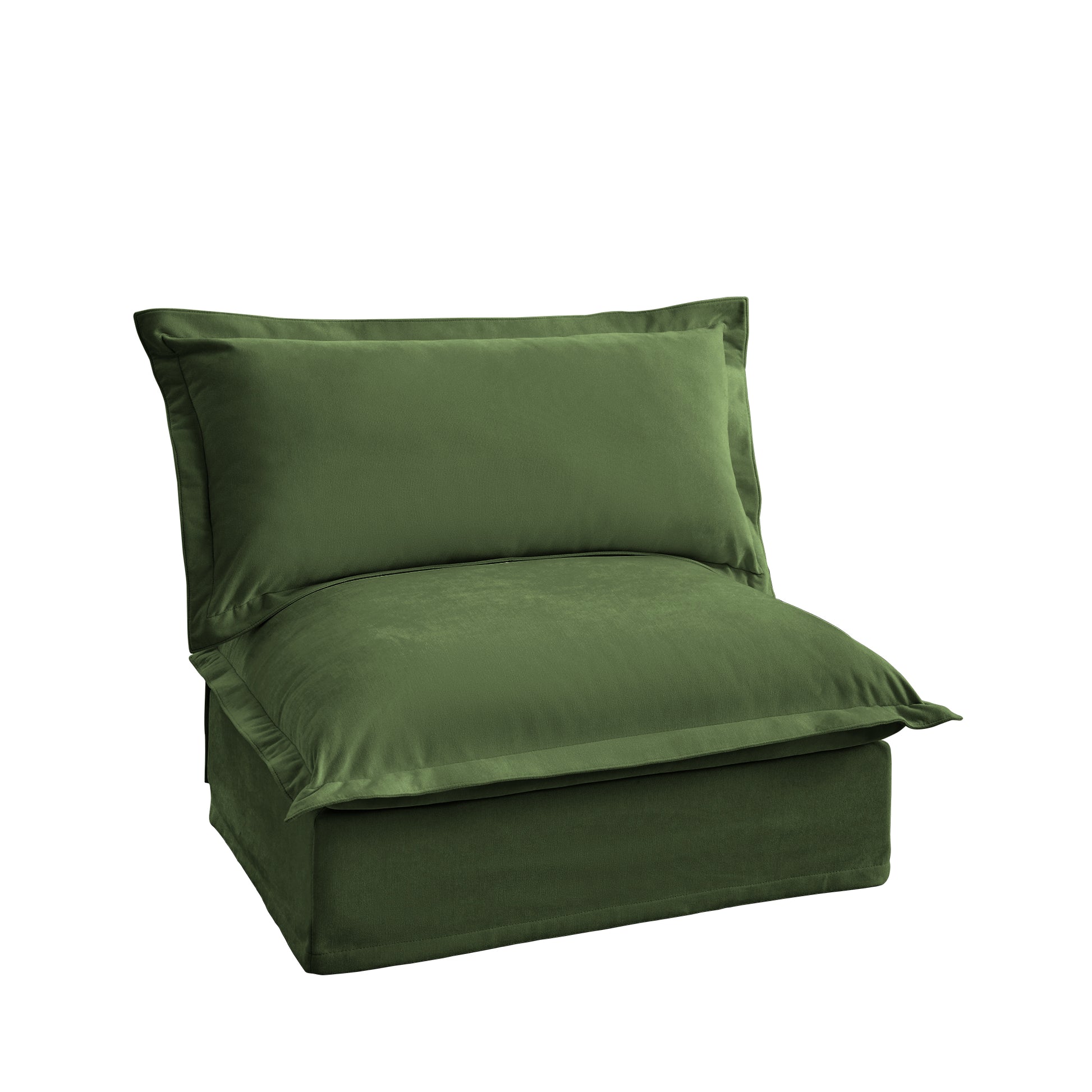 Koala Armless Sofa - Green image 10