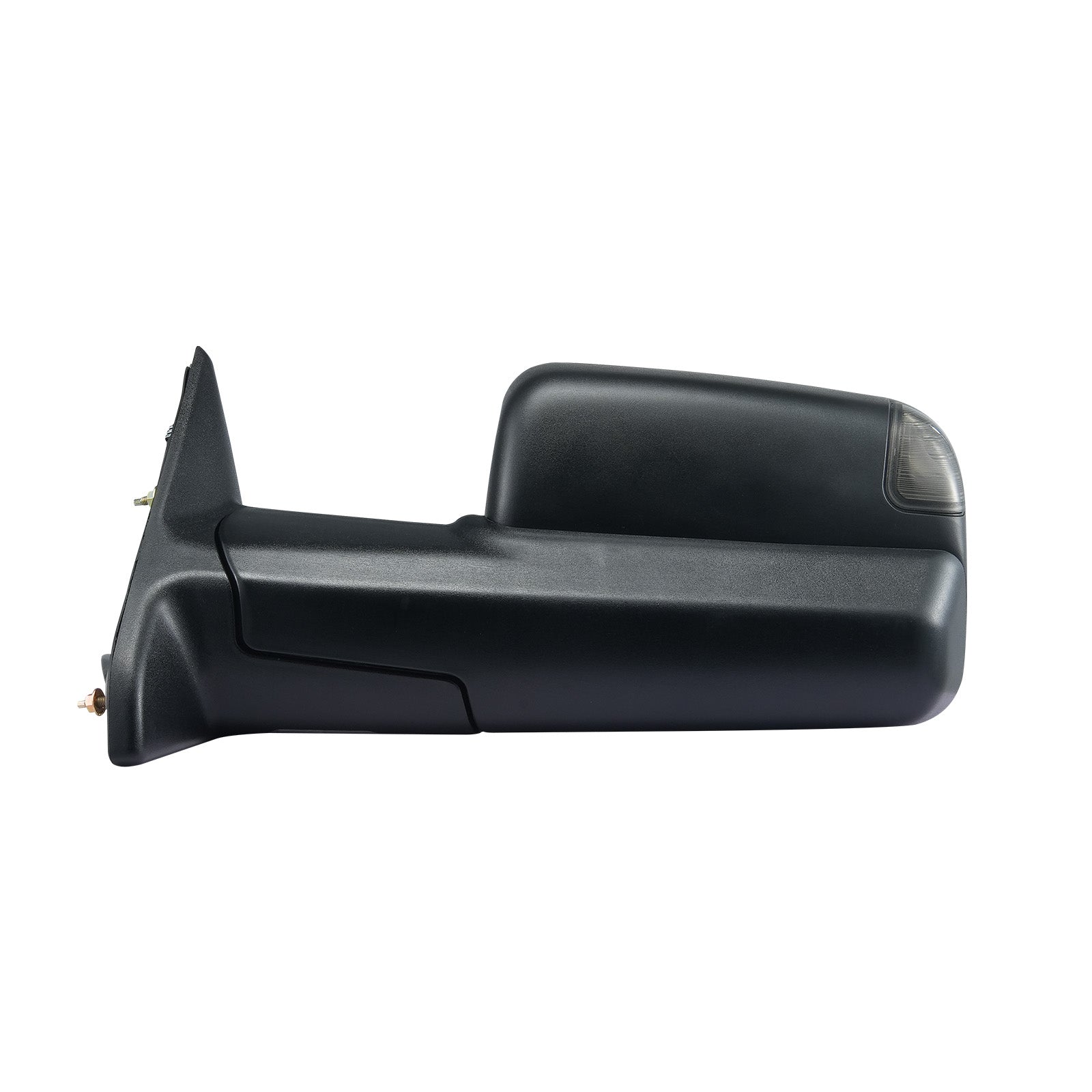 Towing Mirrors Fit for 2009-2018 Dodge Ram 1500, 2010-2018 Ram 2500 3500, Ram Classic 2019-2023 Power Heated with Signal Light & Puddle Light, Manual Controlling Flipping Folding, Black image 7