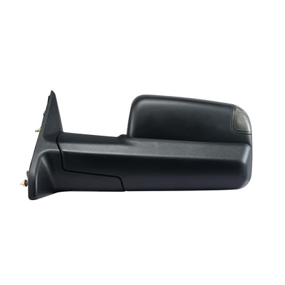 Towing Mirrors Fit for 2009-2018 Dodge Ram 1500, 2010-2018 Ram 2500 3500, Ram Classic 2019-2023 Power Heated with Signal Light & Puddle Light, Manual Controlling Flipping Folding, Black image 7