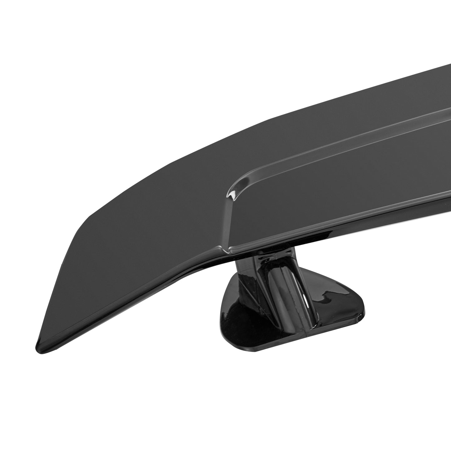 GT Wing Car Spoiler, 46.3 inch Universal Spoiler, Compatible with most Sedans and Coupes, High Strength ABS Material, Car Rear Spoiler Wing, Racing Spoiler BGW/JDM Drift Glossy Black image 6