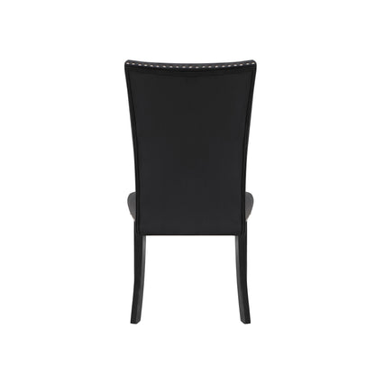 JHOANNA BLACK DINING CHAIRS (KIT OF 2) image 3
