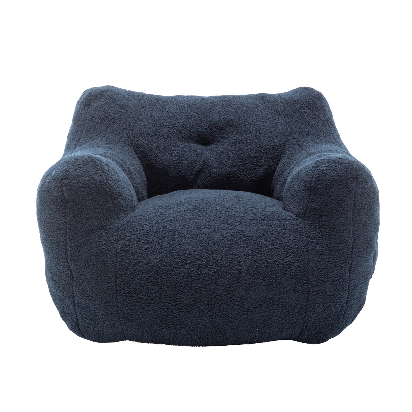 Bean Bag Chair, Bean Bag Sofa Chair with Armrests Stuffed High-Density Foam, Lazy Sofa Comfy Chairs BeanBag Chair for Adults in Living Room,Bedroom Reading image 12