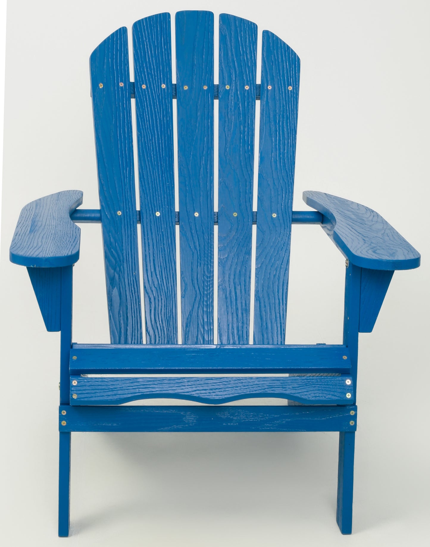 Embossed Wooden Outdoor Folding Adirondack Chair with Pre-Assembled BackRest & SeatBoard,Wood Patio Chair for Garden Backyard Porch Pool Deck Firepit with Wood Grain image 10