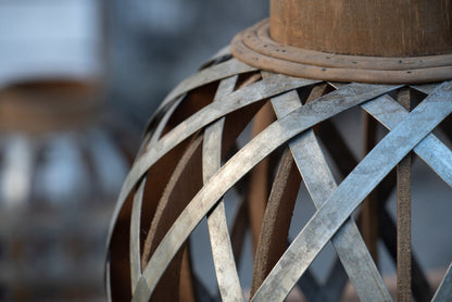 Decorative Lantern with Handle, Wooden Lantern for Indoor Outdoor, Home Garden Wedding image 16