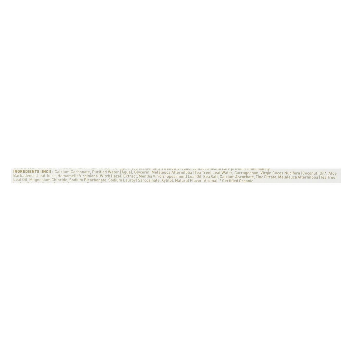 Desert Essence - Coconut Oil Toothpaste - Mint - 6.25 Oz image 2