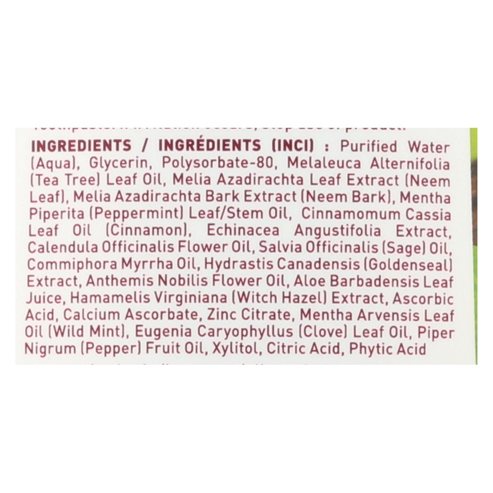 Desert Essence - Mouthwash - Natural Neem - Cinnamint - 16 Oz image 3