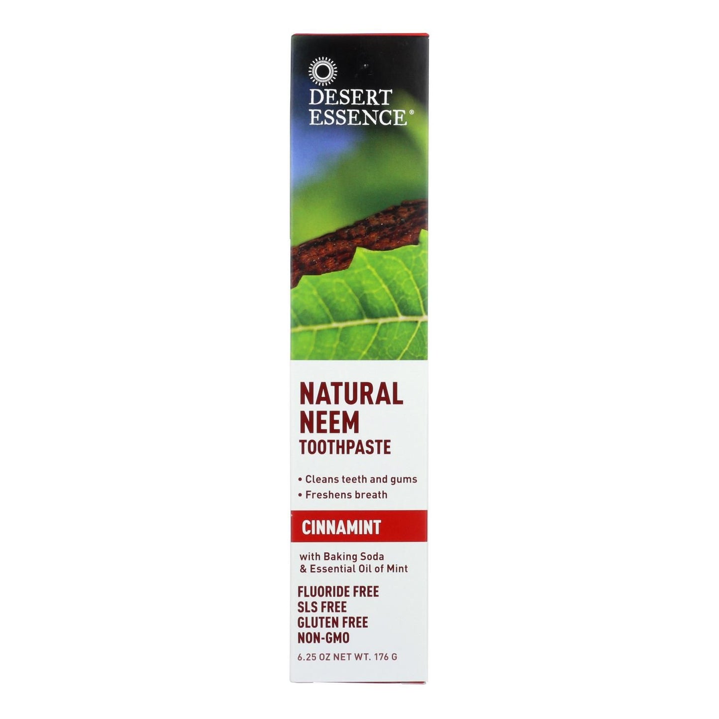 Desert Essence - Toothpaste - Neem - Cinnamint - 6.25 Oz - 1 Each image 1