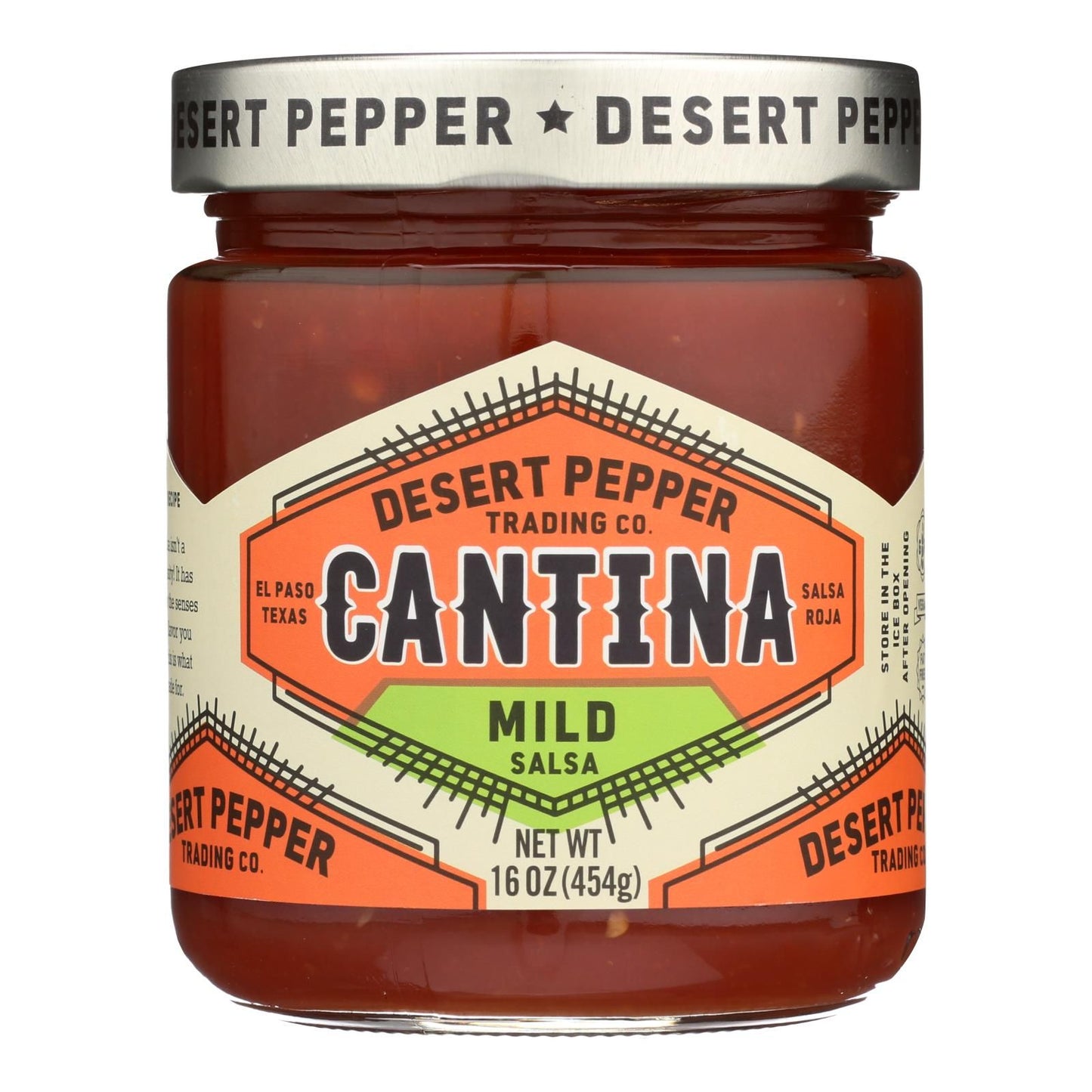 Desert Pepper Trading - Cantina Salsa - Mild - Case Of 6 - 16 Oz image 1