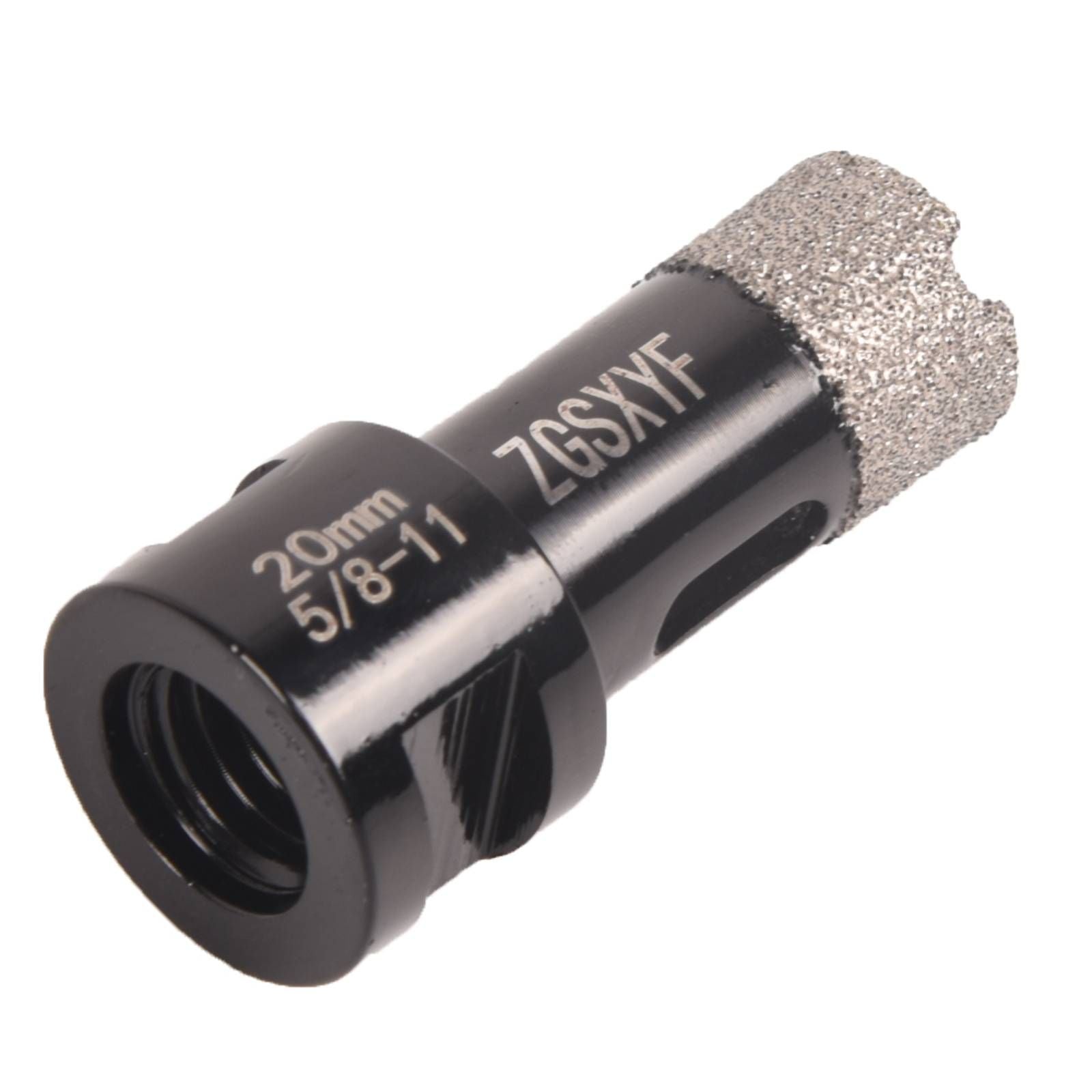 Diamond Hole Saw Kit, 6-Piece Diamond Core Drill Bits Set Tile Hole Saw Kit Vacuum Brazed Core Drill Bits(20-68mm) for G image 9