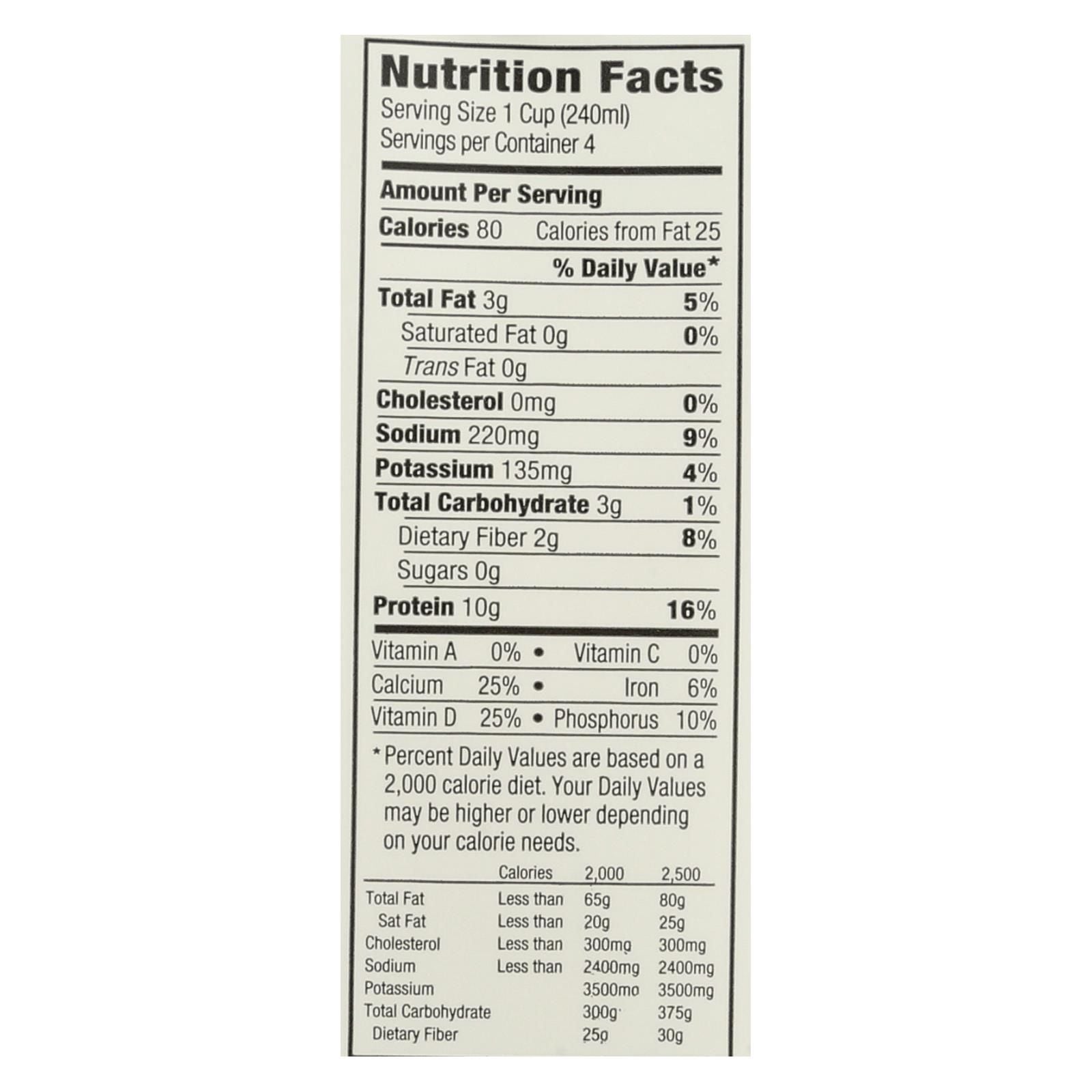 Did You Know That Most Brands Of Almond Milk - Case Of 6 - 32 Fz image 3