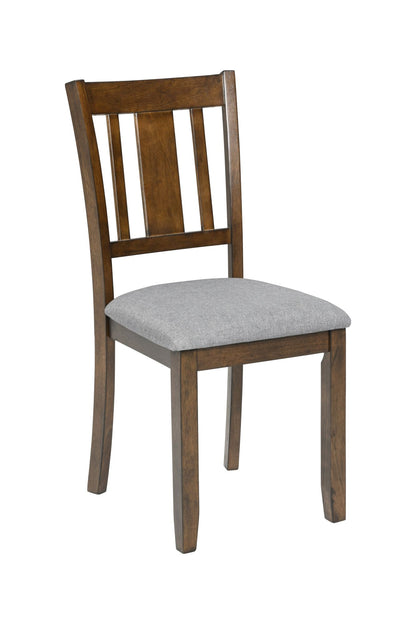 Dining Chairs Only, Wooden Dining Chairs Set of 4, Kitchen Chair with Padded Seat, Upholstered Side Chair for Dining Roo image 9