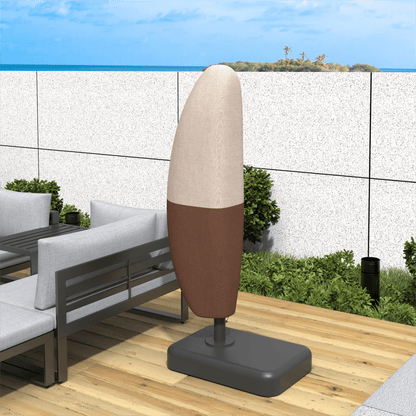 Direct Wicker Outdoor Patio Cantilever Umbrella Zipper Cover image 15