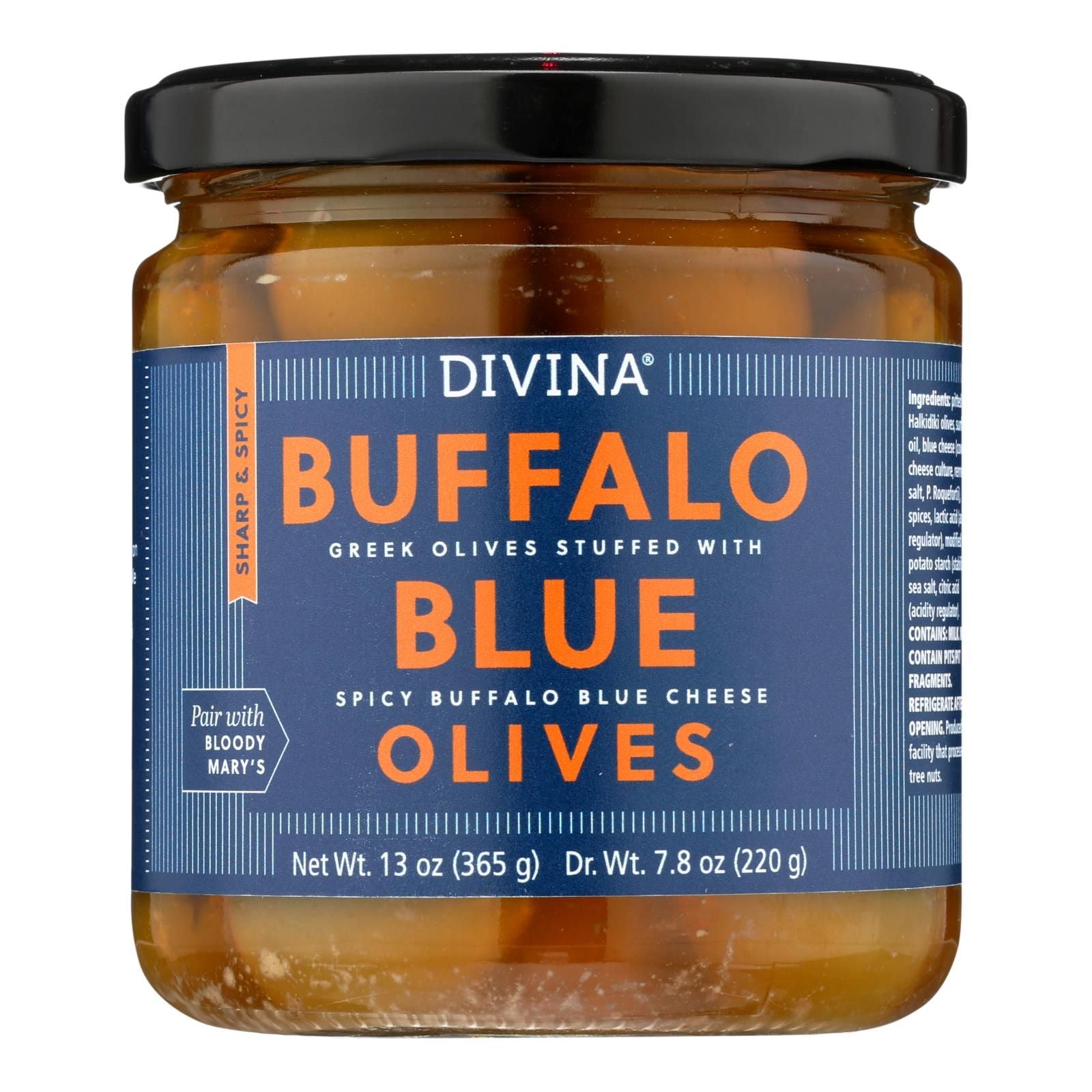Divina - Olives Blue Buffalo - Case Of 6 - 7.8 Oz image 1