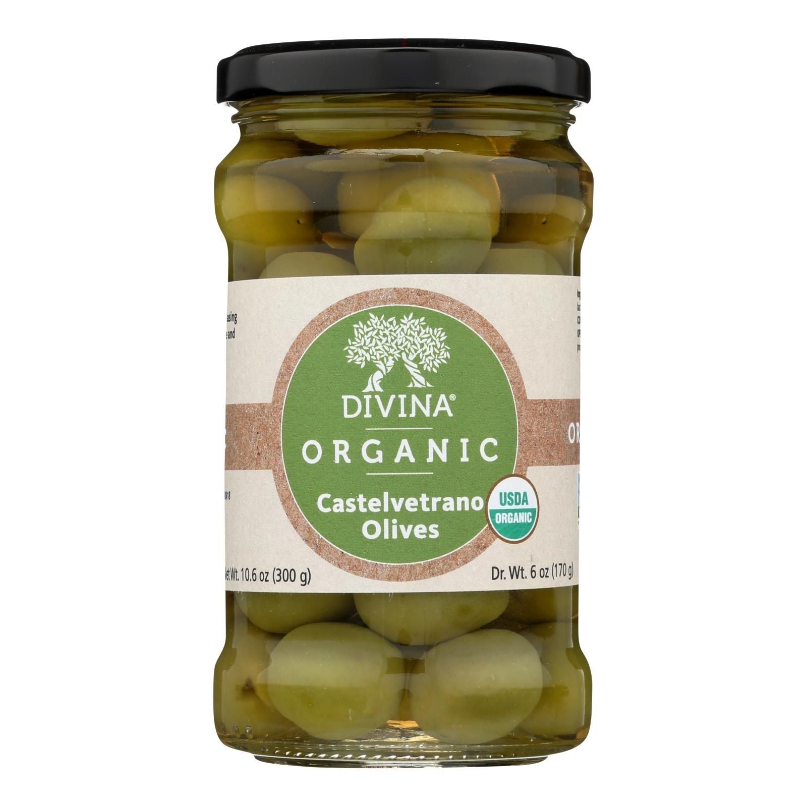 Divina - Olives Castelvetrano - Case Of 6 - 6 Oz image 2