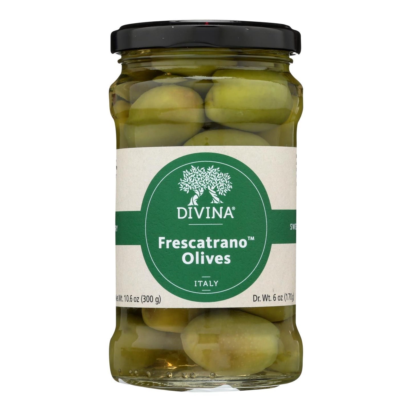 Divina - Olives Frescatrano - Case Of 6 - 6 Oz image 2