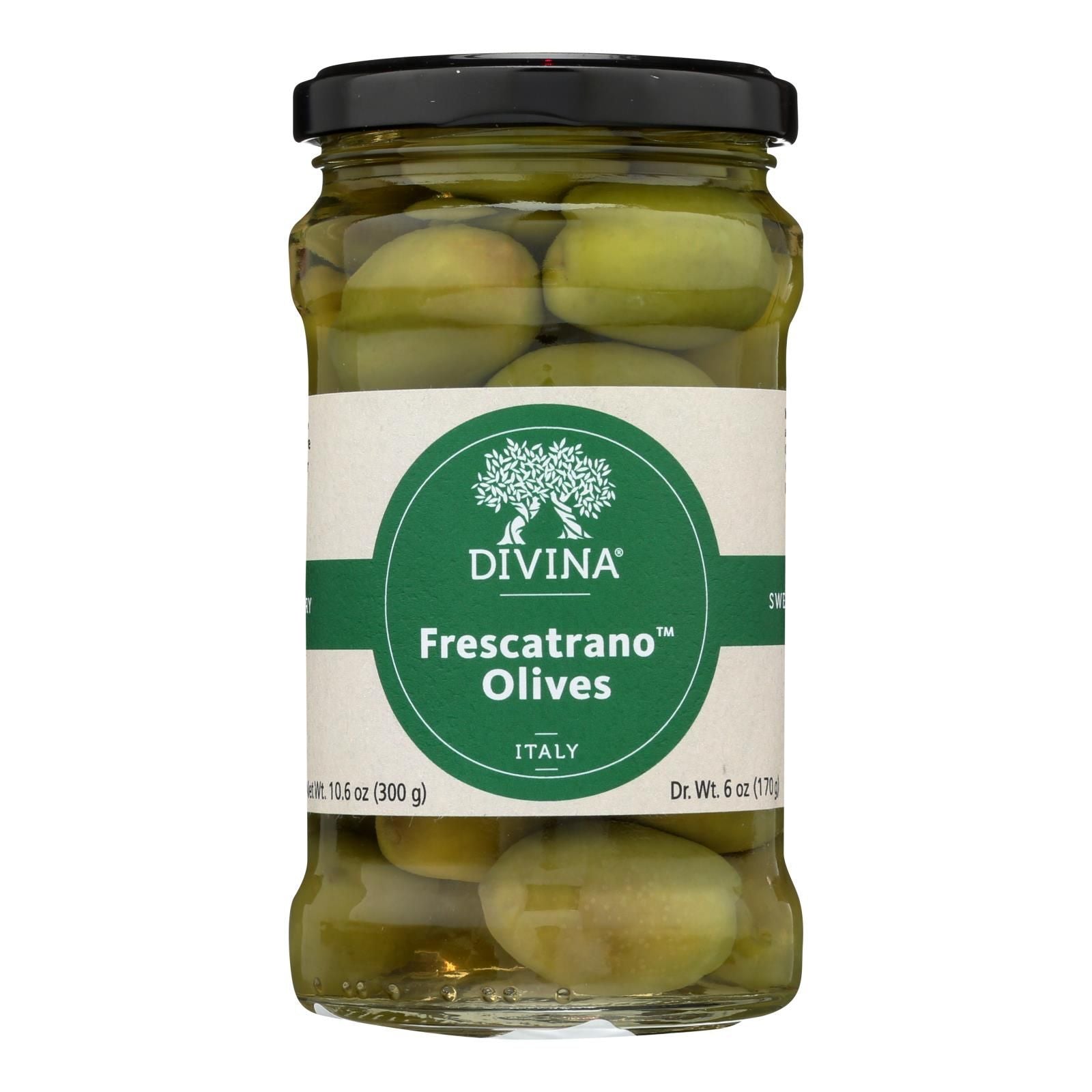 Divina - Olives Frescatrano - Case Of 6 - 6 Oz image 2