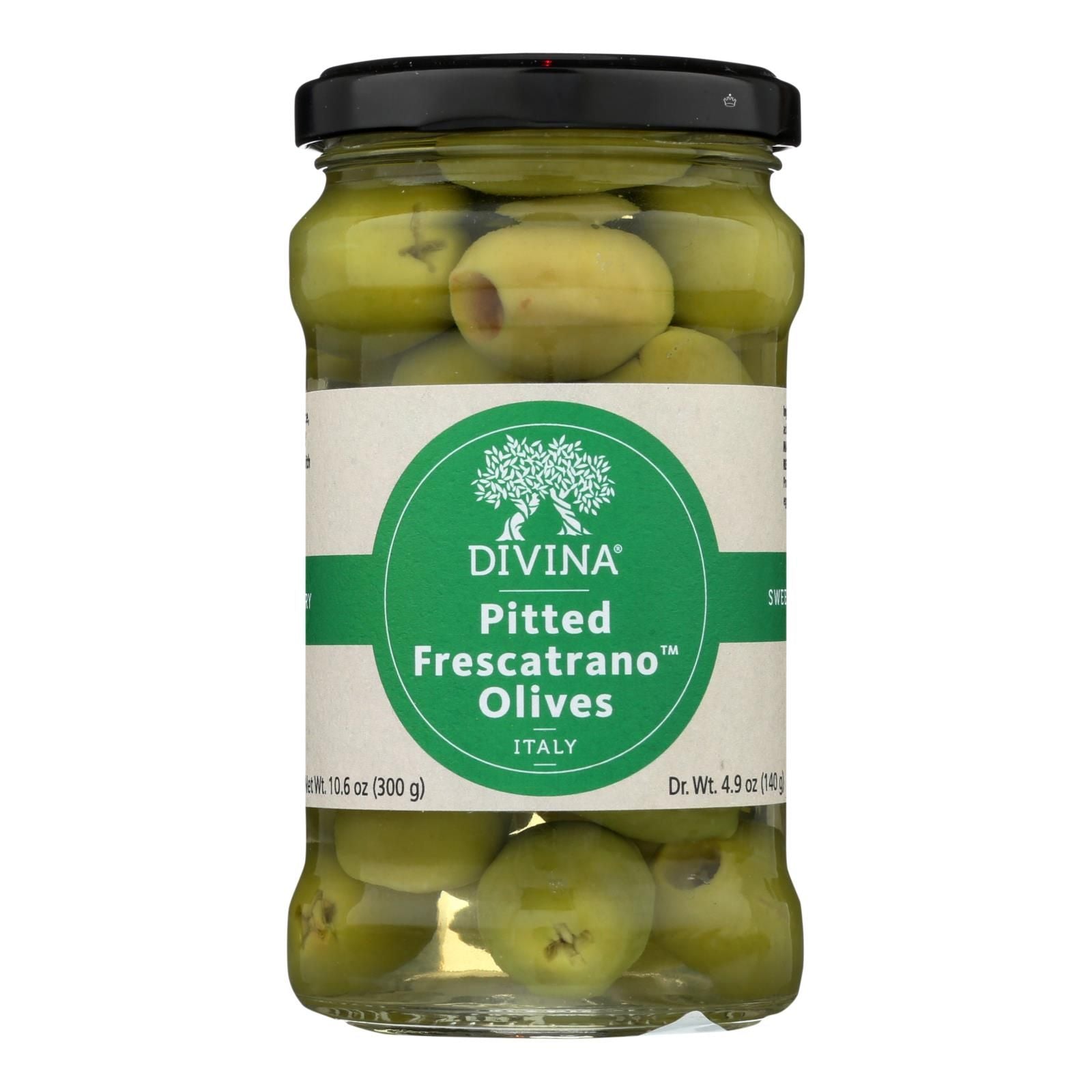 Divina - Olives Pitted Frescatrano - Case Of 6 - 4.9 Oz image 2
