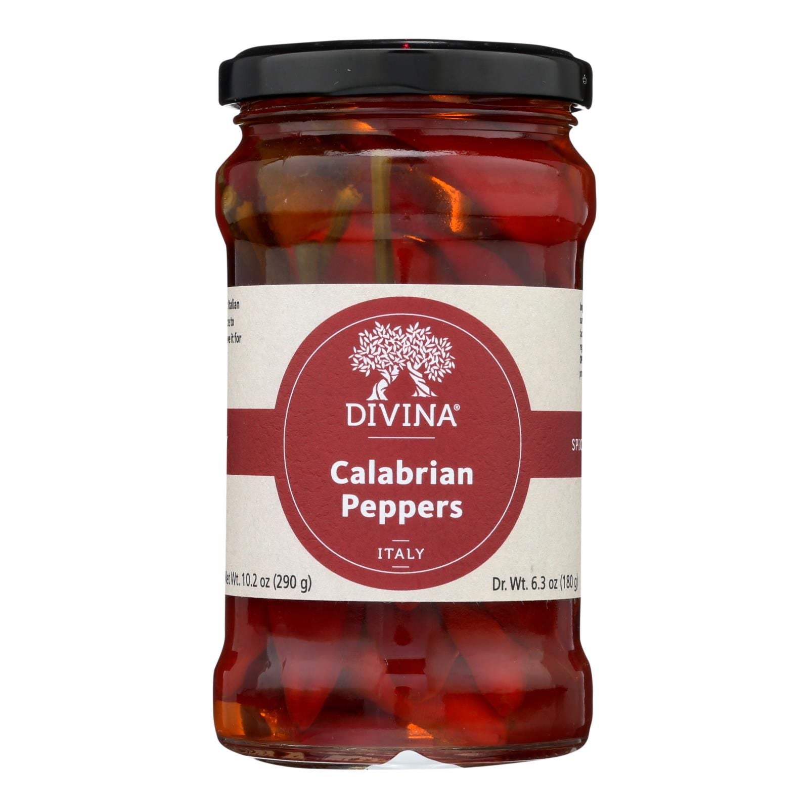 Divina - Peppers Calabrian - Case Of 6 - 9.2 Oz image 1