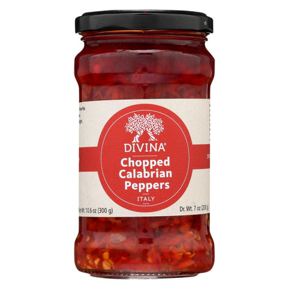 Divina - Peppers Chopd Calabrian - Case Of 6 - 10.6 Oz image 1
