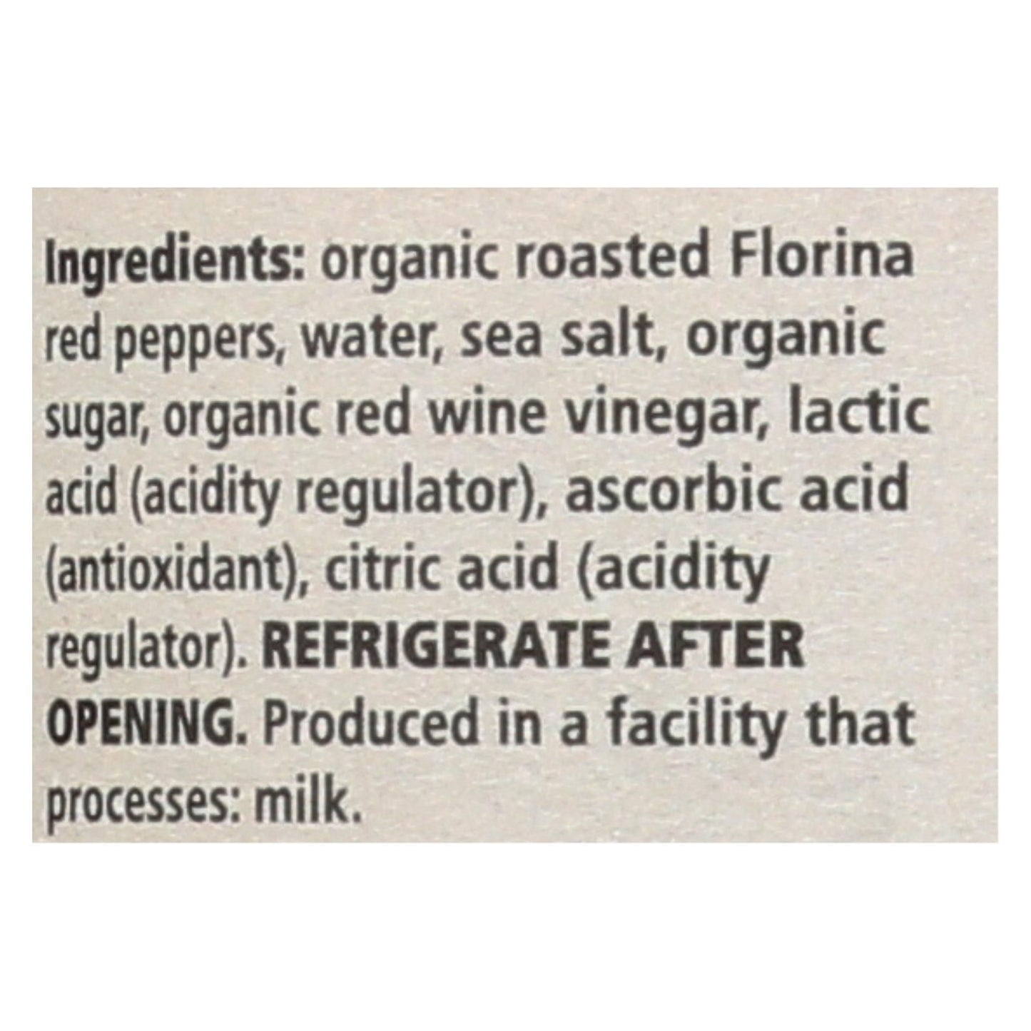 Divina, Organic Fire Roasted Sweet Peppers - Case Of 6 - 16.2 Oz image 3