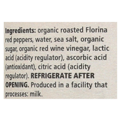 Divina, Organic Fire Roasted Sweet Peppers - Case Of 6 - 16.2 Oz image 3