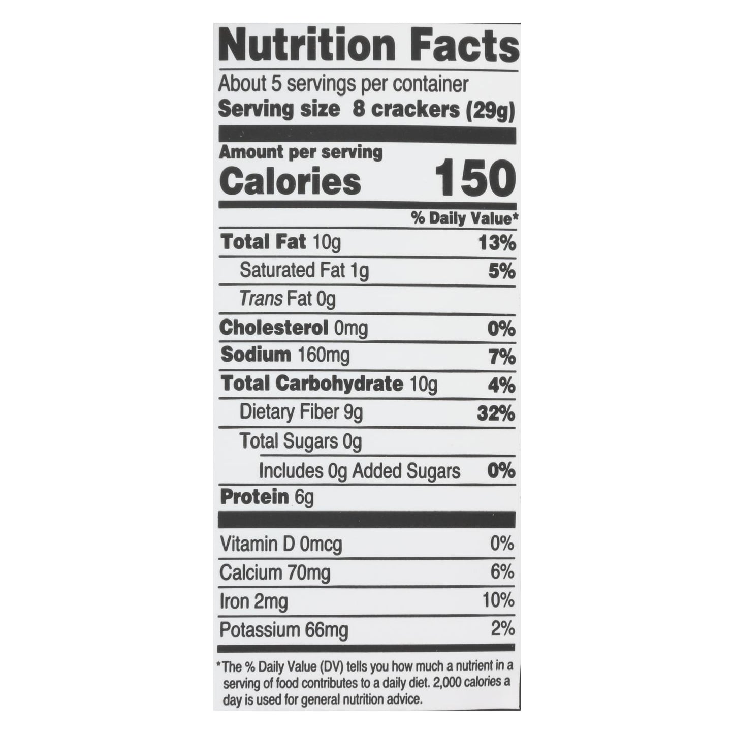 Doctor In The Kitchen - Organic Flax Seed Crackers - Rosemary - Case Of 6 - 5 Oz. image 2