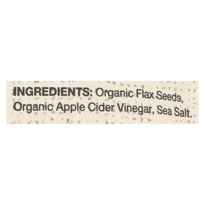 Doctor In The Kitchen - Organic Flax Seed Crackers - Sea Salt - Case Of 6 - 5 Oz. image 2