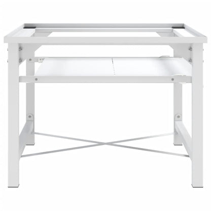 Double Washing and Drying Machine Pedestal White image 5