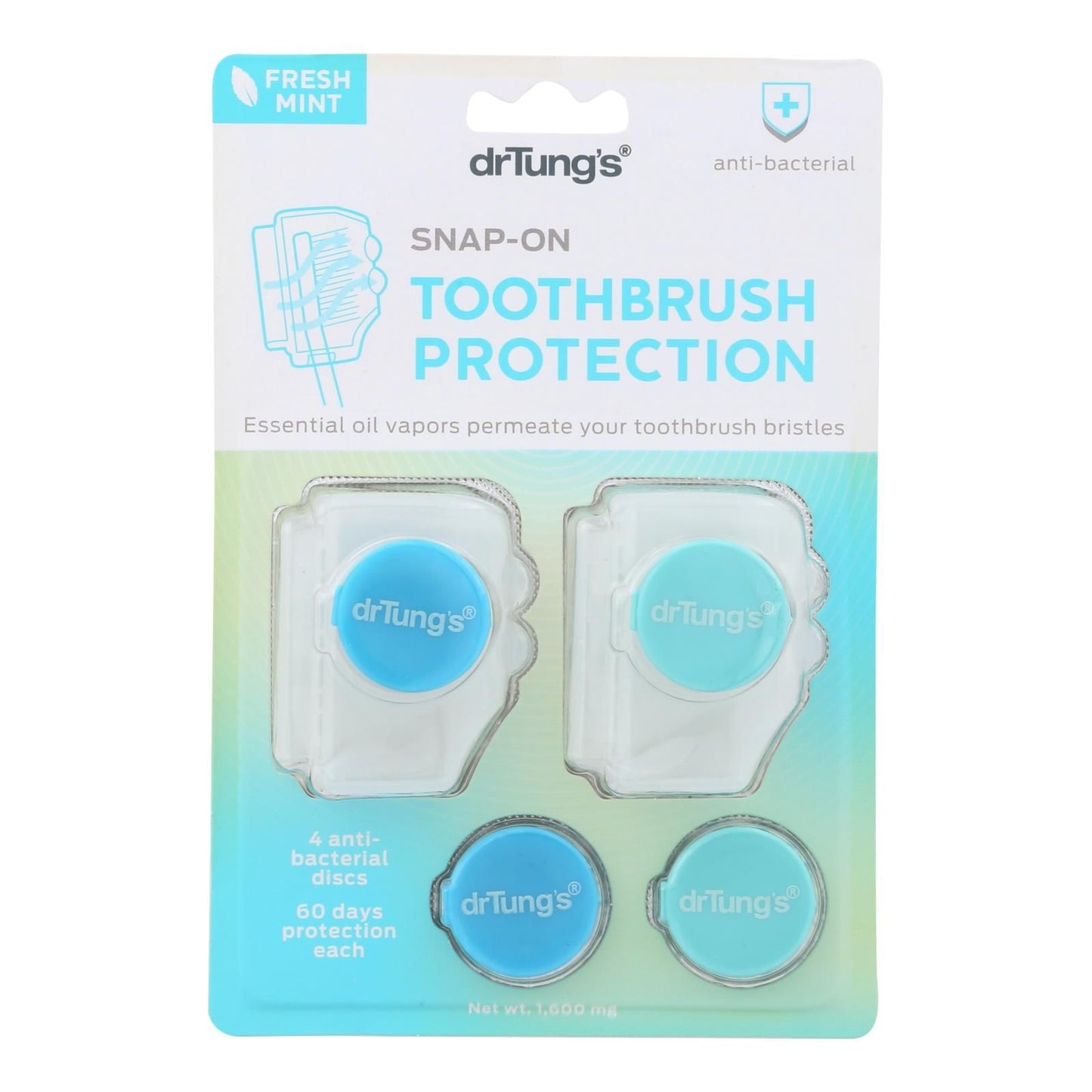 Dr. Tung's Toothbrush - Fresh Mint - Case Of 6 - 2 Pk image 1