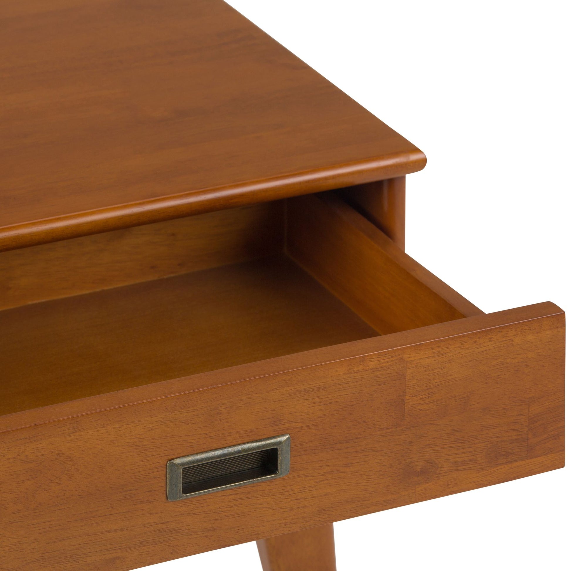 Draper - Mid Century End Table - Teak Brown image 2