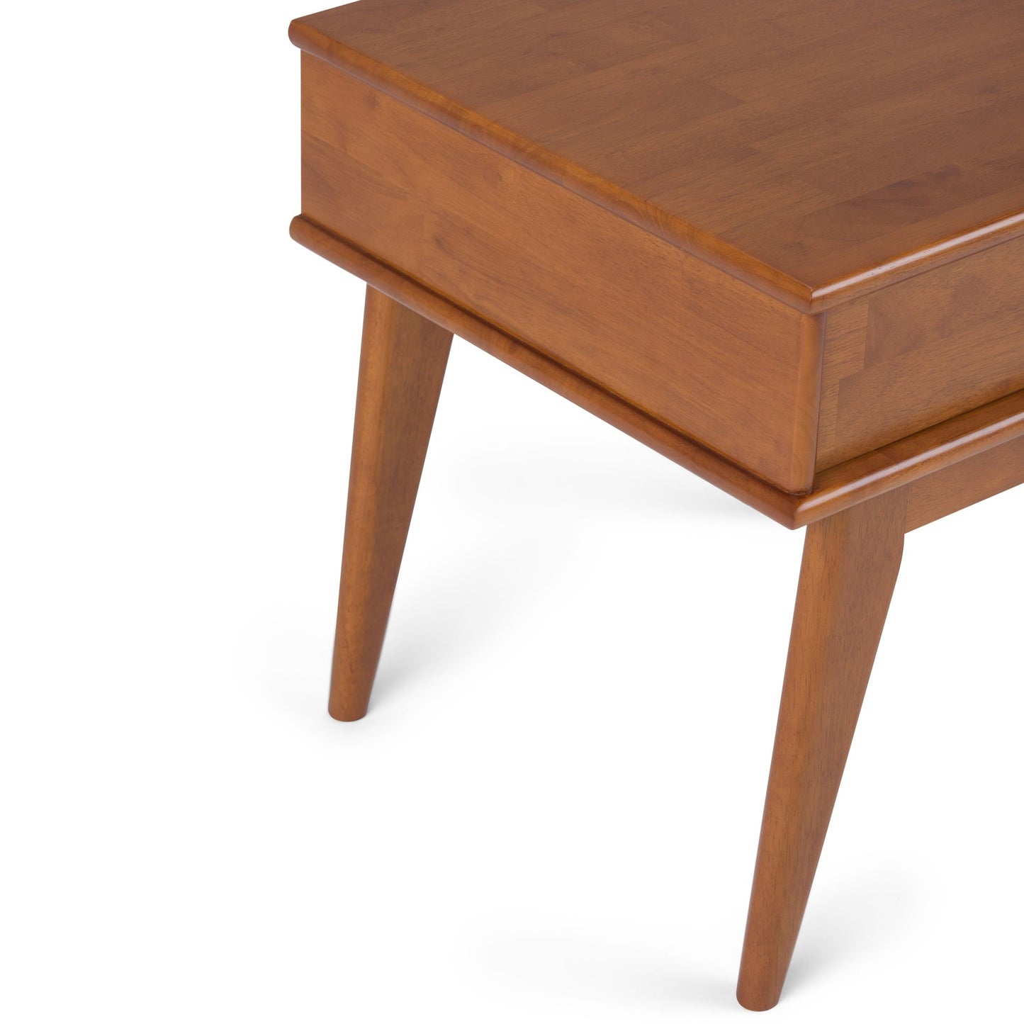Draper - Mid Century End Table - Teak Brown image 5