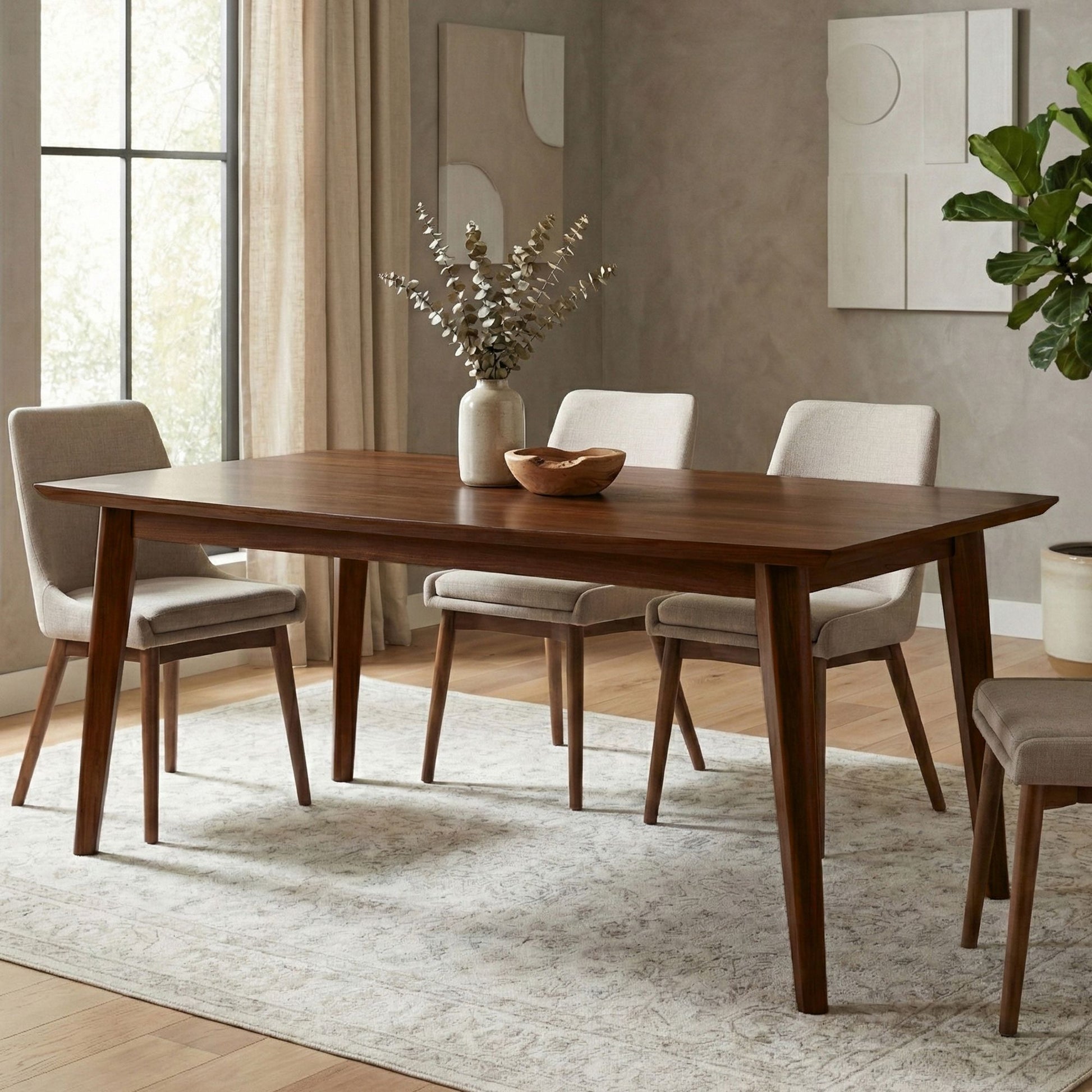 Draper Dining Table in Walnut image 8