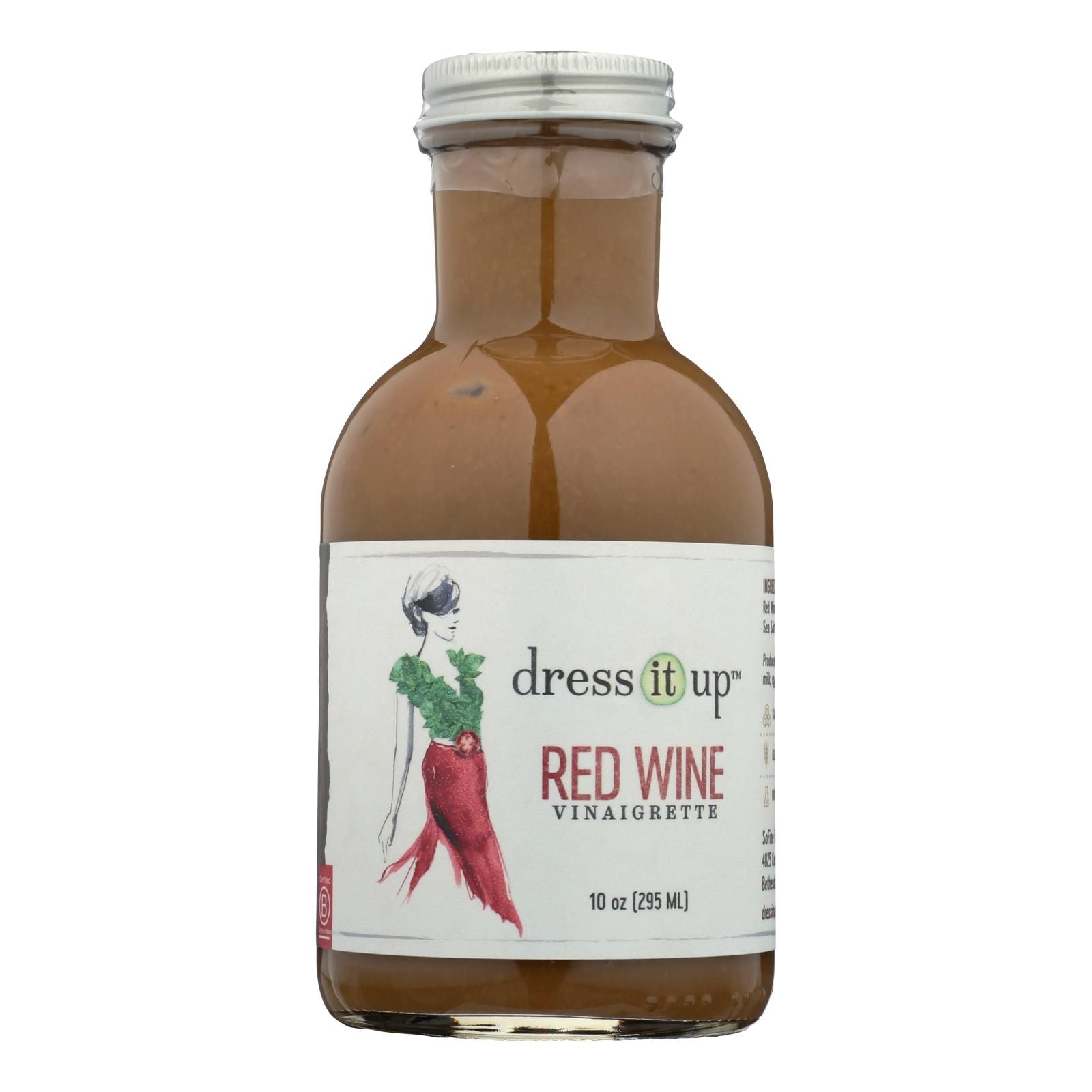 Dress It Up - Vinaigrette Red Wine - Case Of 6 - 10 Oz image 1