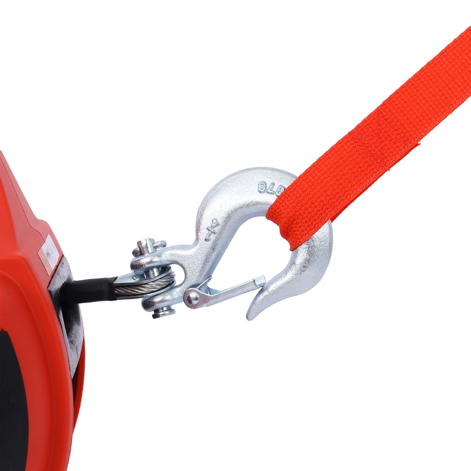 Drill Winch Hoist Portable Drill Winch of 750 LB Capacity with 40 Feet Steel Wire Drill Winch for Lifting & Dragging image 8