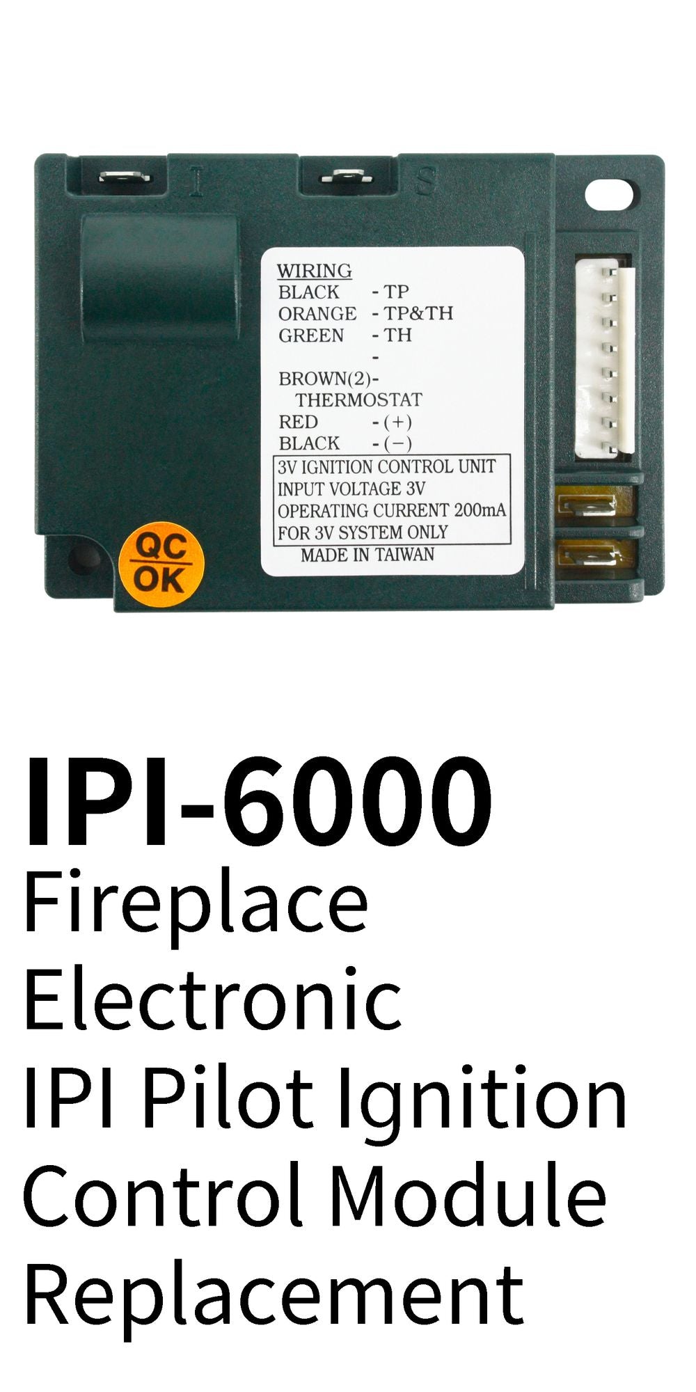 Durablow Fireplace Electronic IPI Pilot Ignition Control Module Replacement for Dexen 593-592;  GM-6KA;  Hearth Home Tec image 6